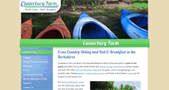 Desktop Screenshot of canterbury-farms.com